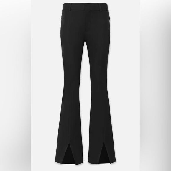 FRAME Le One Flare Front Slit Black size 2 NWT $268 - Picture 2 of 9